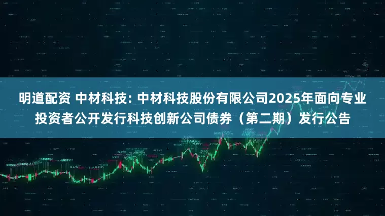 明道配资 中材科技: 中材科技股份有限公司2025年面向专业投资者公开发行科技创新公司债券（第二期）发行公告